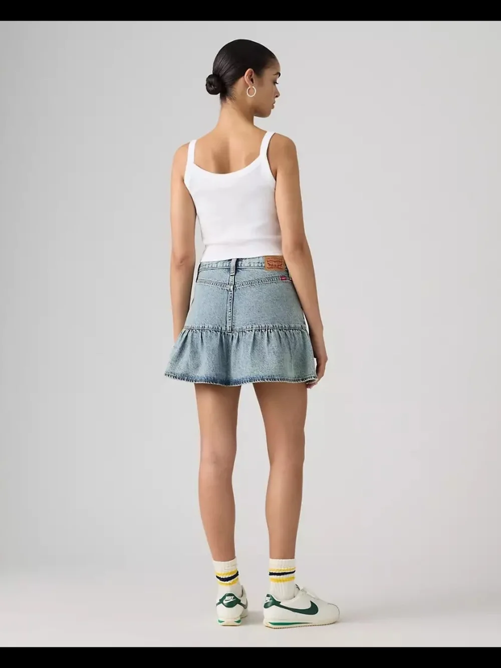 Levi's Flounce Mini Lightweight Skirt